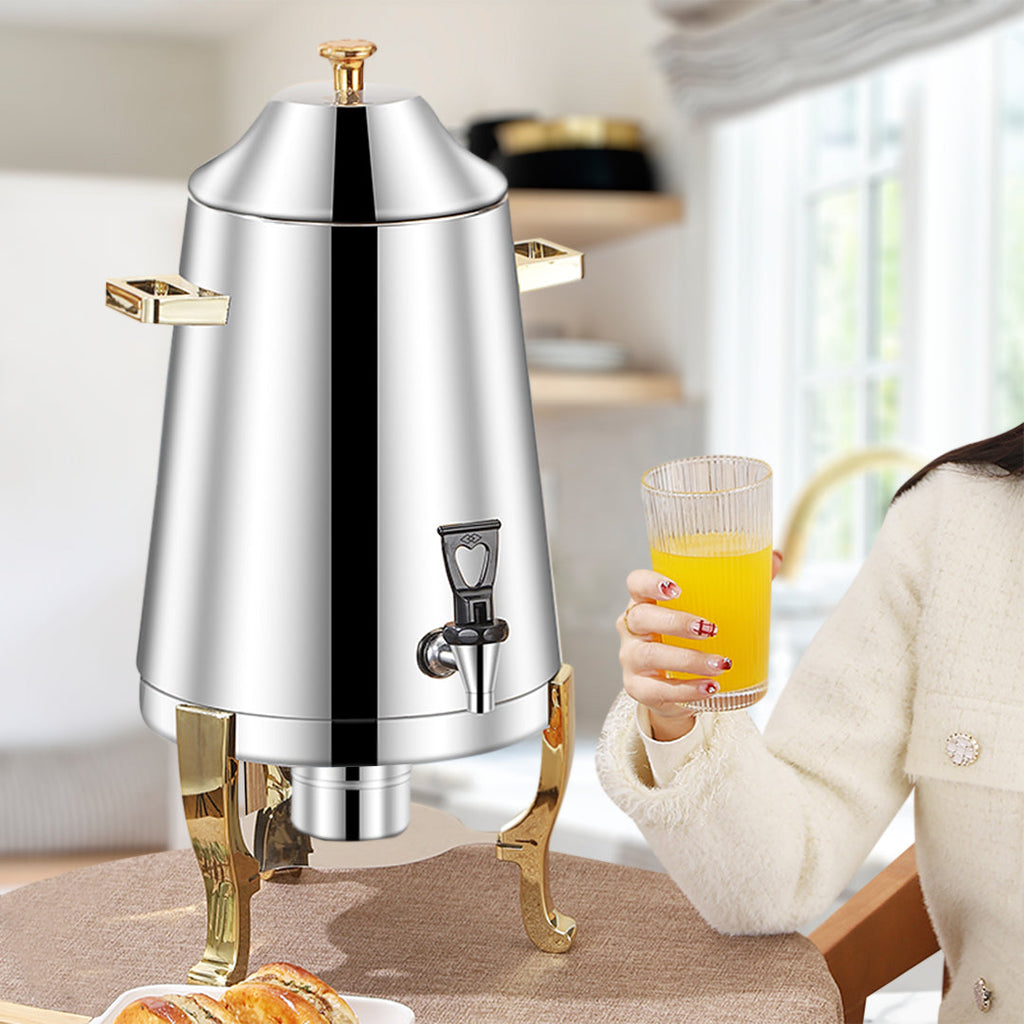 Stainless Steel Beverage Dispenser – Commercial Drink Jug