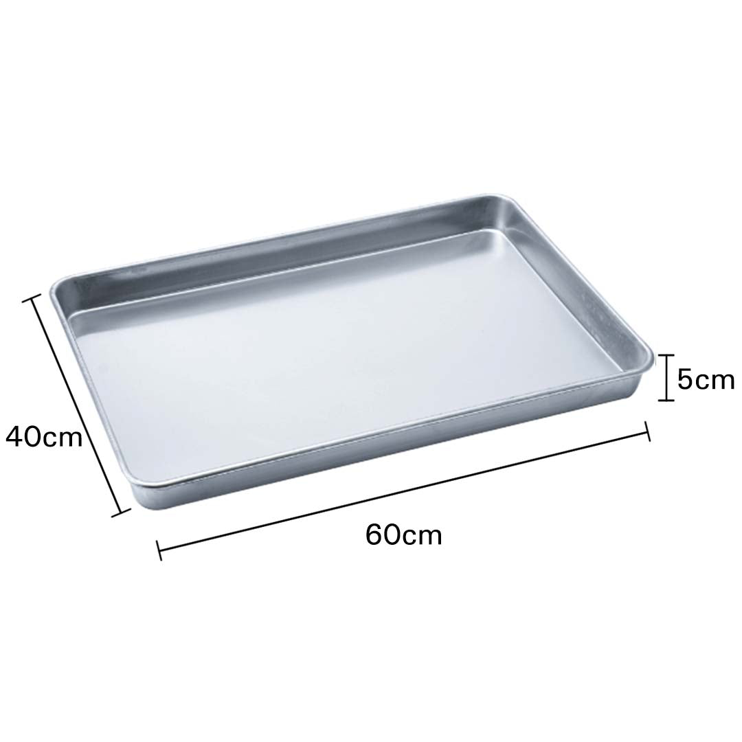 Aluminium Oven Baking Tray – 60x40x5cm bakeware for SueChef kitchenware