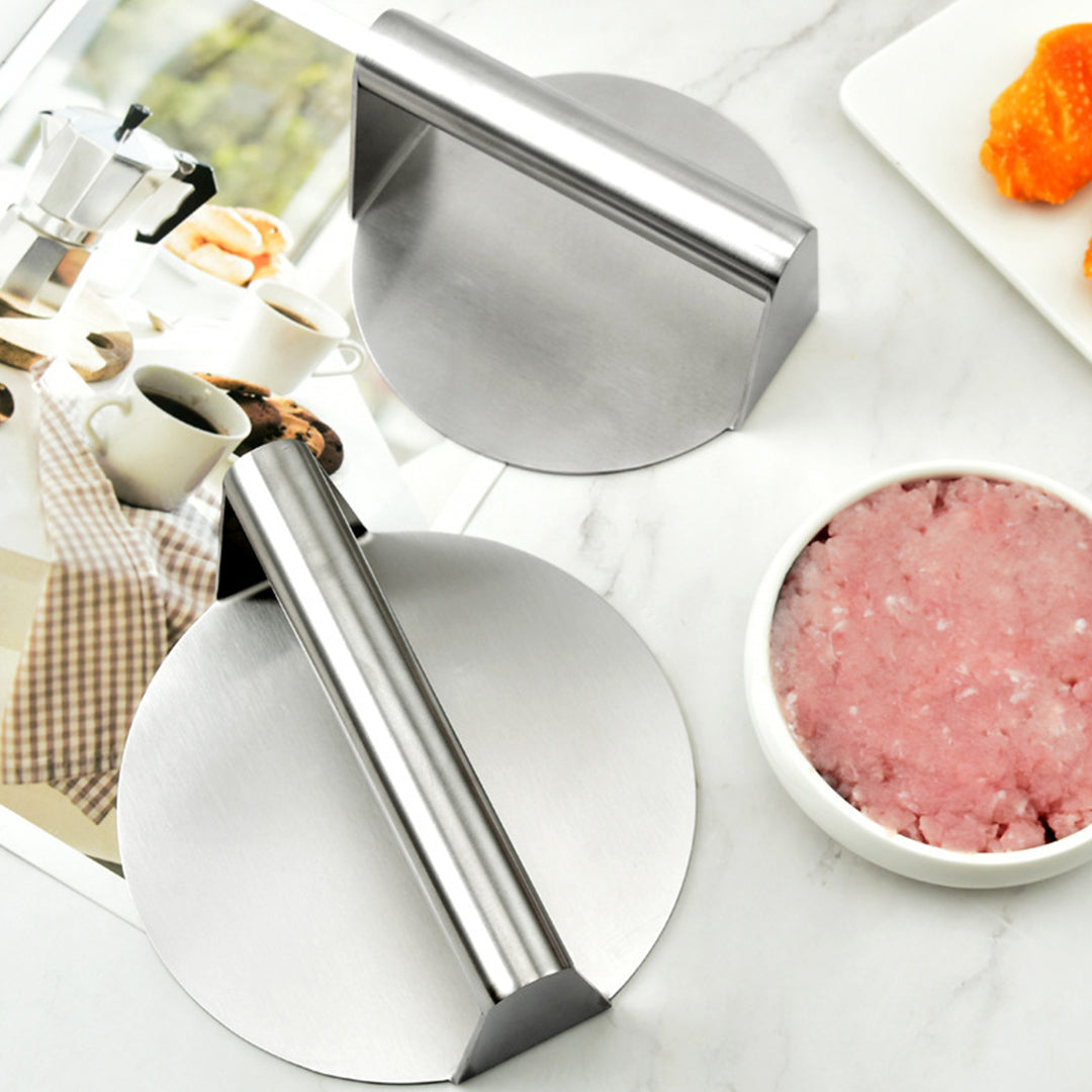 SOGA Stainless Steel Burger Press bbq tools for SueChef kitchenware