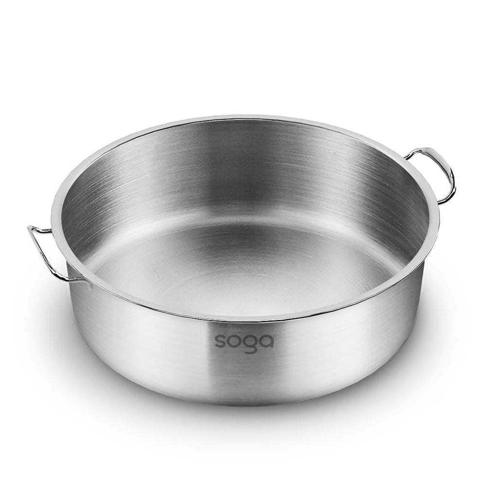 Stainless Steel Casserole with Lid – 26cm, 2 Pack casseroles for SueChef kitchenware