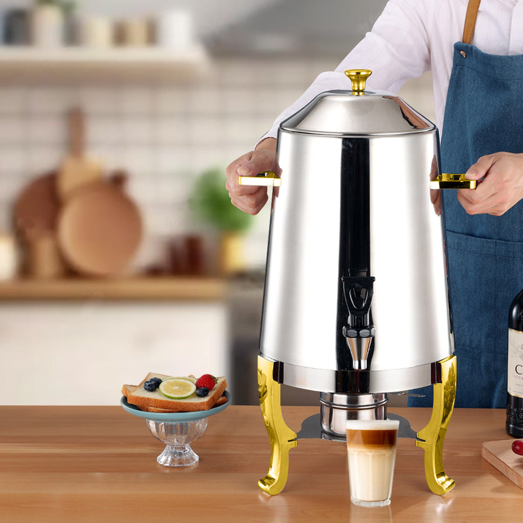 Stainless Steel Beverage Dispenser – Commercial Drink Jug