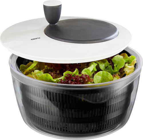Gefu rotare salad spinner - 4 liters - manual salad dryer - plastic - dishwasher safe product image | SueChef