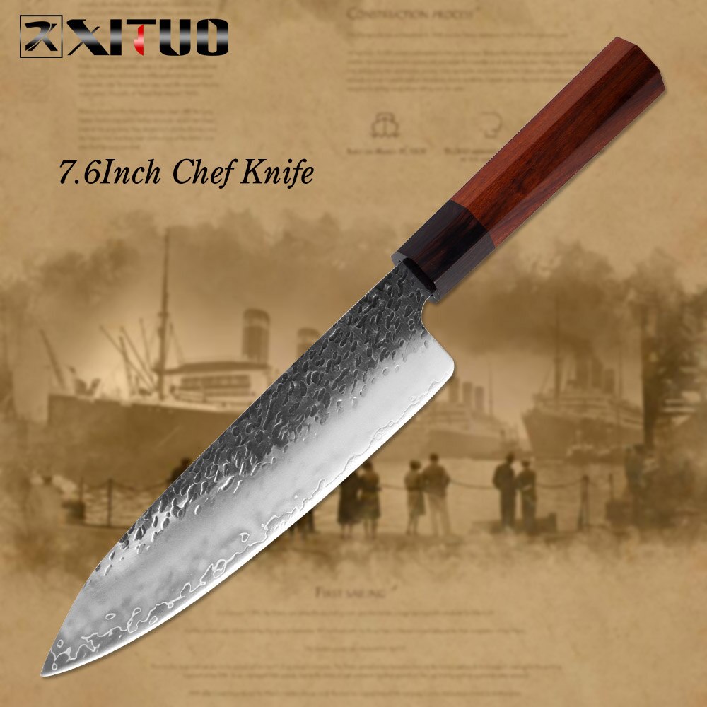 Three-Layer Steel Kitchen Knife