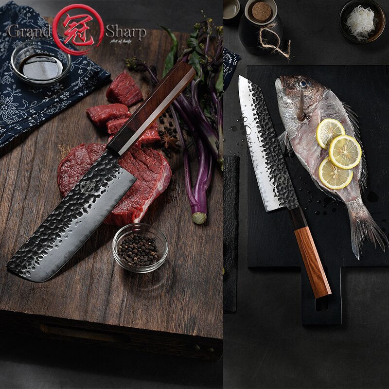 Japanese AUS-10 Kitchen Knife