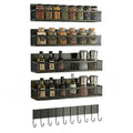 Magnetic Spice Rack 5 Pack for Kitchen Fridge Organisation