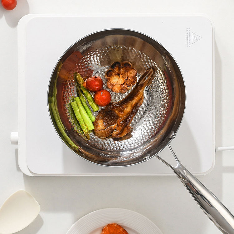 316 Stainless Steel Deep Frying Pan frying pans for SueChef kitchenware