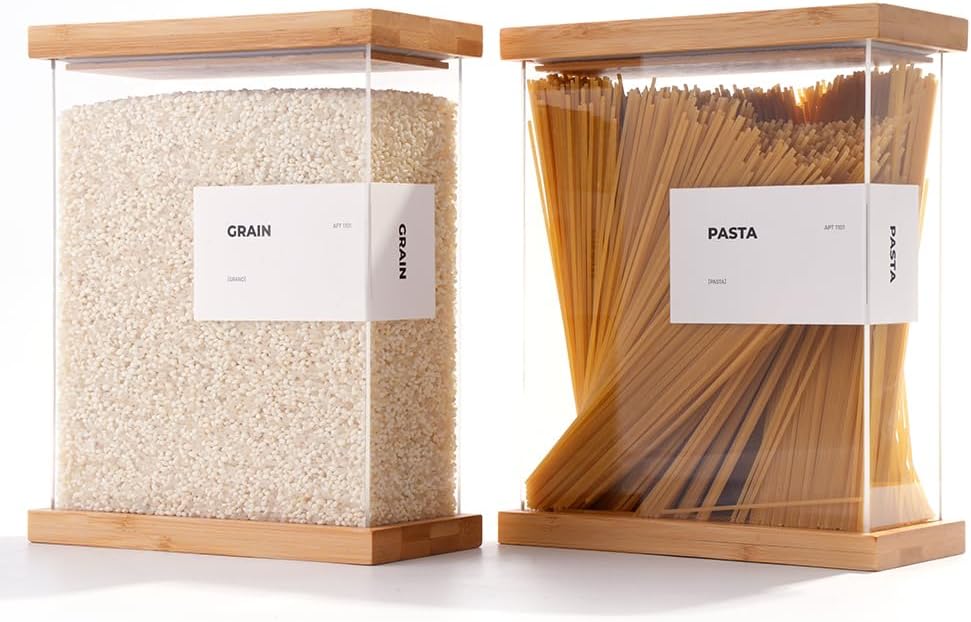 Bamboo Pantry Container – 2.4L
