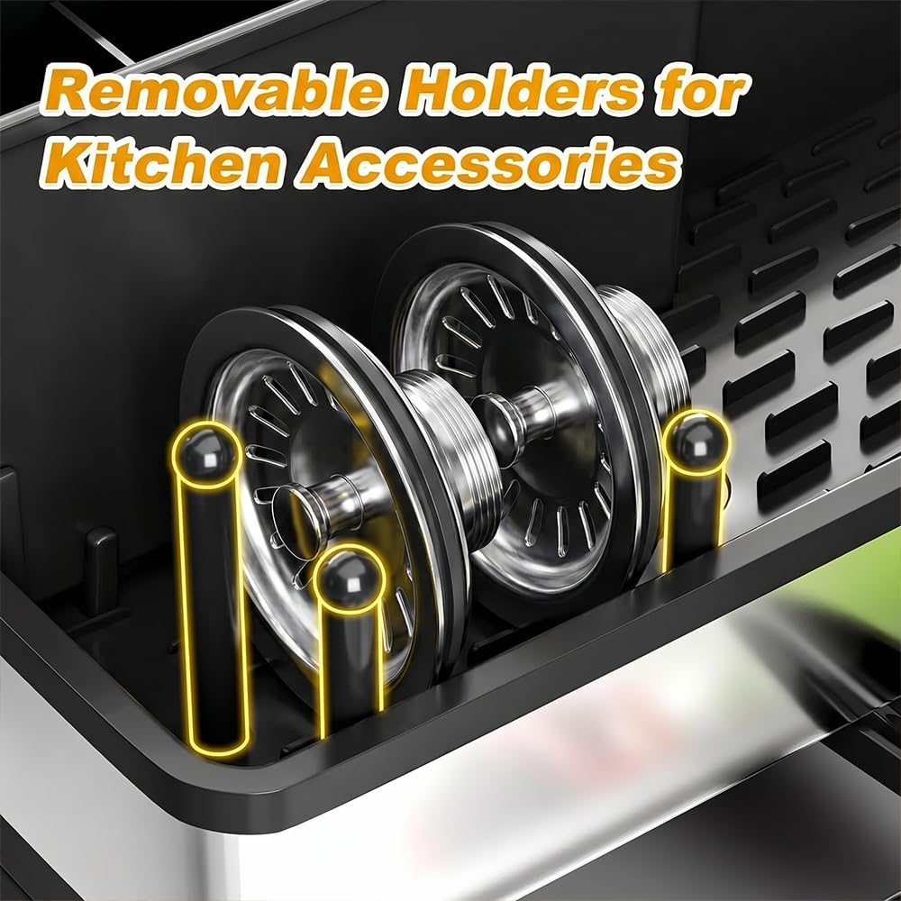 Sink Caddy, Rustproof Kitchen Storage Organizer