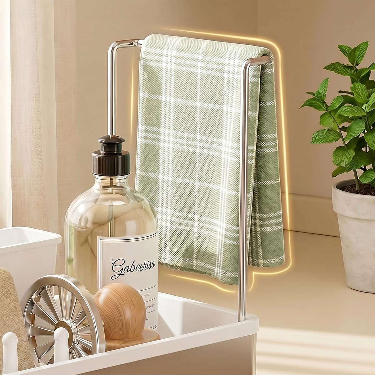 Sink Caddy, Rustproof Kitchen Storage Organizer