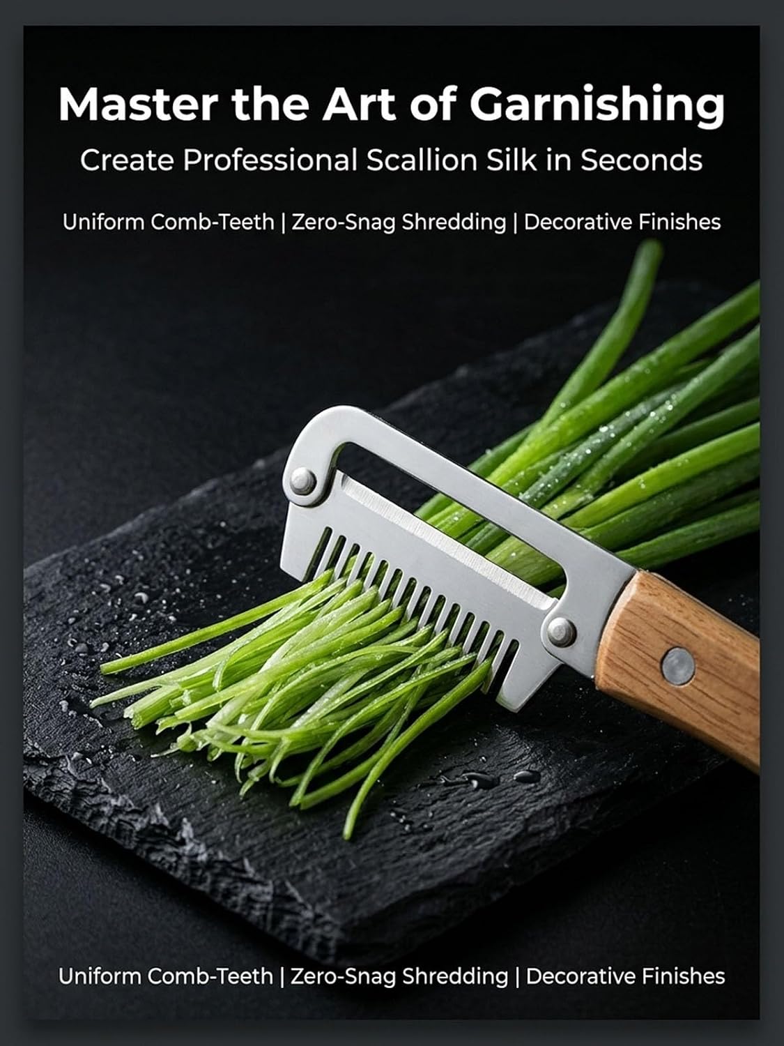 Multifunctional Vegetable Peeler Slicer Stainless Steel Knife with Bottle Opener, 3 in 1 Zero Snag Wooden Handle Julienne Slicer Shredder, Kitchen Tool for Potato Carrot Scallion Fruit(A,2PCS)