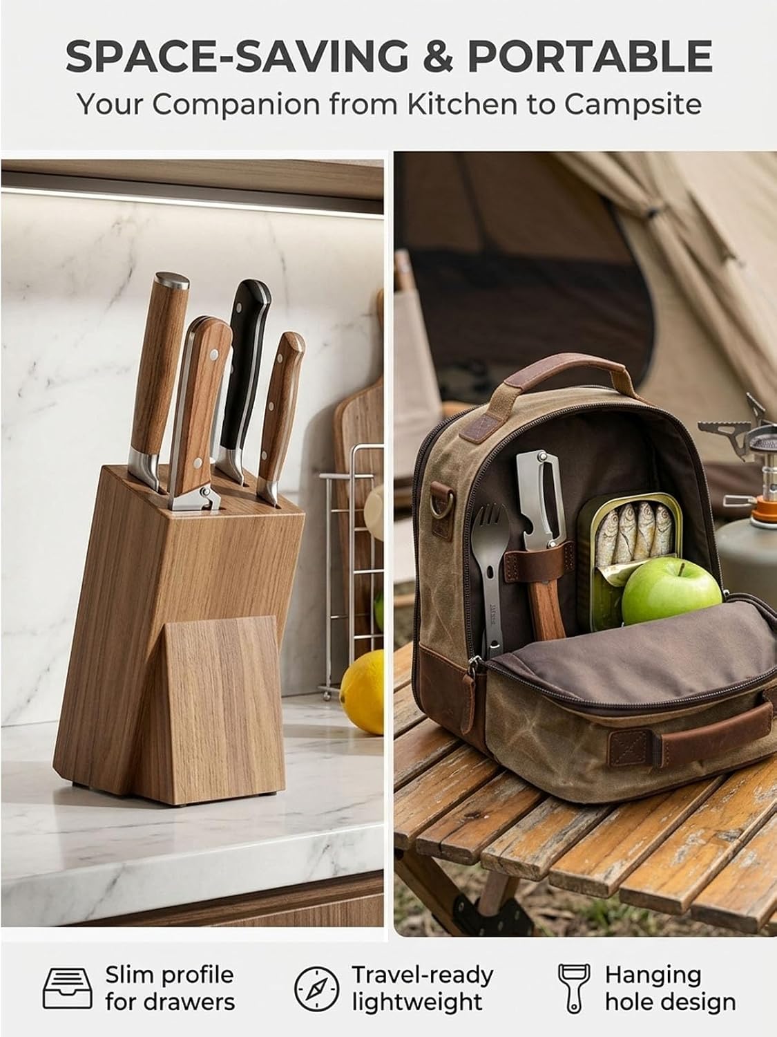 Multifunctional Vegetable Peeler Slicer Stainless Steel Knife with Bottle Opener, 3 in 1 Zero Snag Wooden Handle Julienne Slicer Shredder, Kitchen Tool for Potato Carrot Scallion Fruit(A,2PCS)