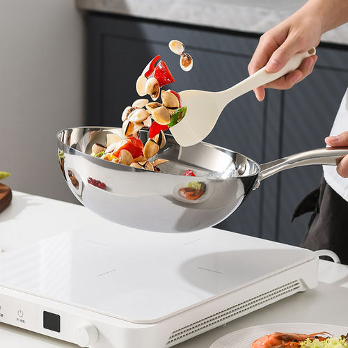 316 Stainless Steel Deep Frying Pan frying pans for SueChef kitchenware