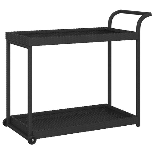 Bar Cart – Black, 100 × 45 × 83cm