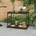 Bar Cart – Black, 100 × 45 × 83cm