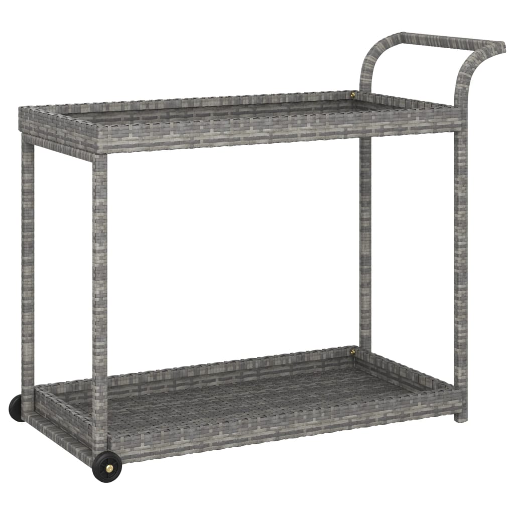 Bar Cart – Grey, 100 × 45 × 83cm