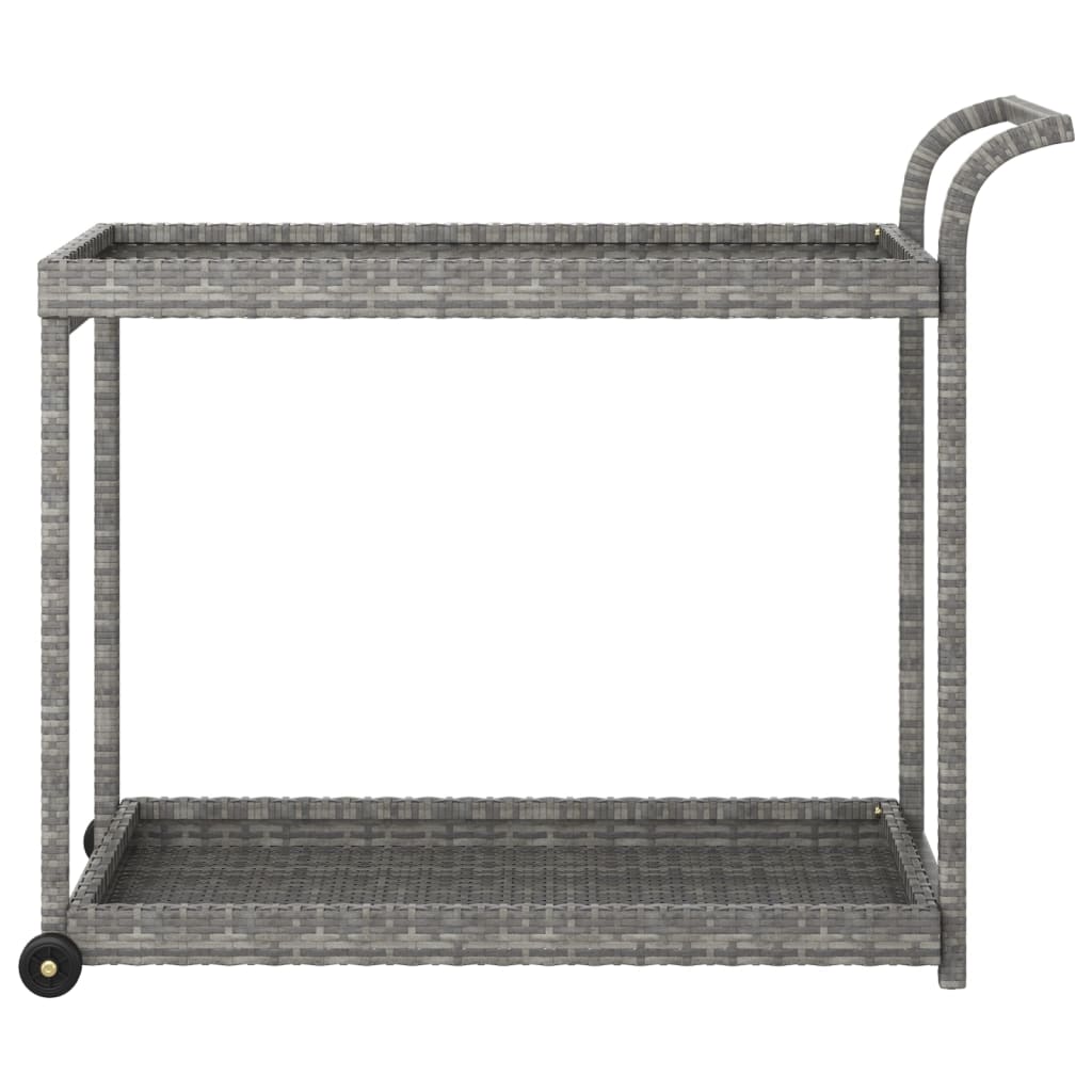 Bar Cart – Grey, 100 × 45 × 83cm