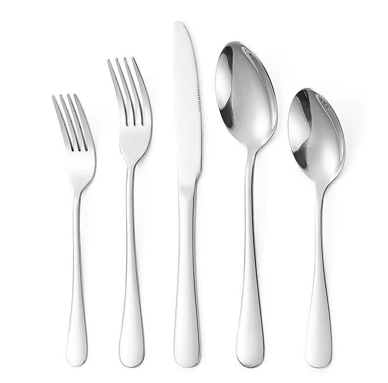 Gold-Plated Stainless Steel Cutlery Gift Box Set Color Stainless Steel Knife Fork And Spoon 16-Piece Set 20-Piece Set