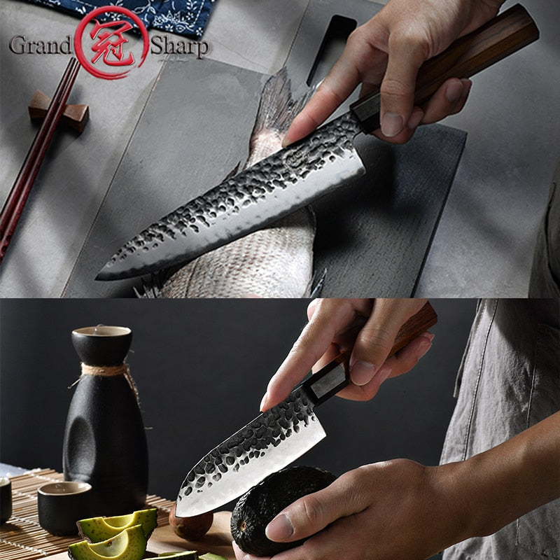 Japanese AUS-10 Kitchen Knife