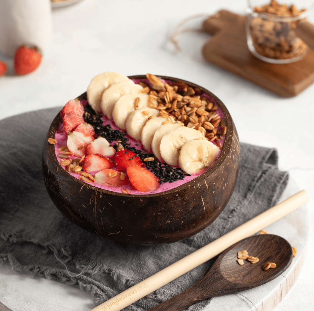 Jungle Culture Coconut Bowls and Spoons Set