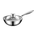 316 Stainless Steel Deep Frying Pan frying pans for SueChef kitchenware