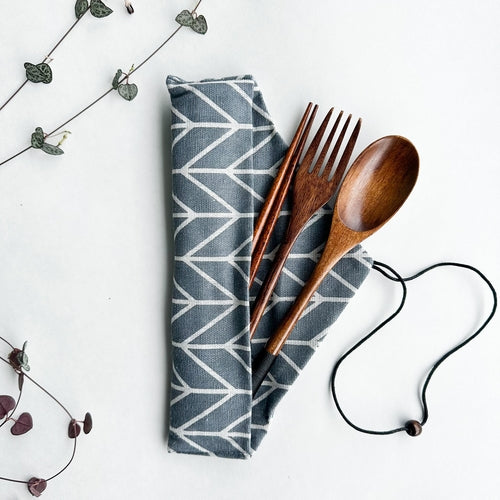 Wooden Cutlery Set
