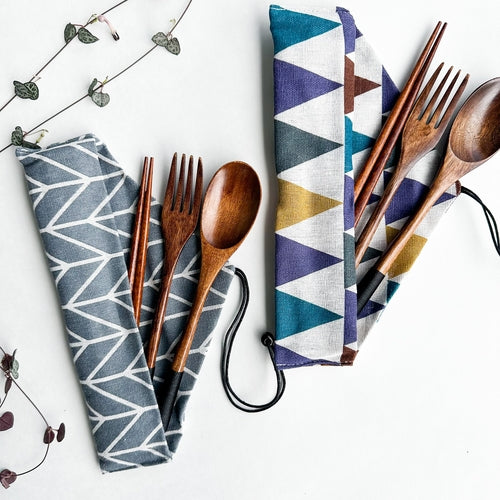 Wooden Cutlery Set
