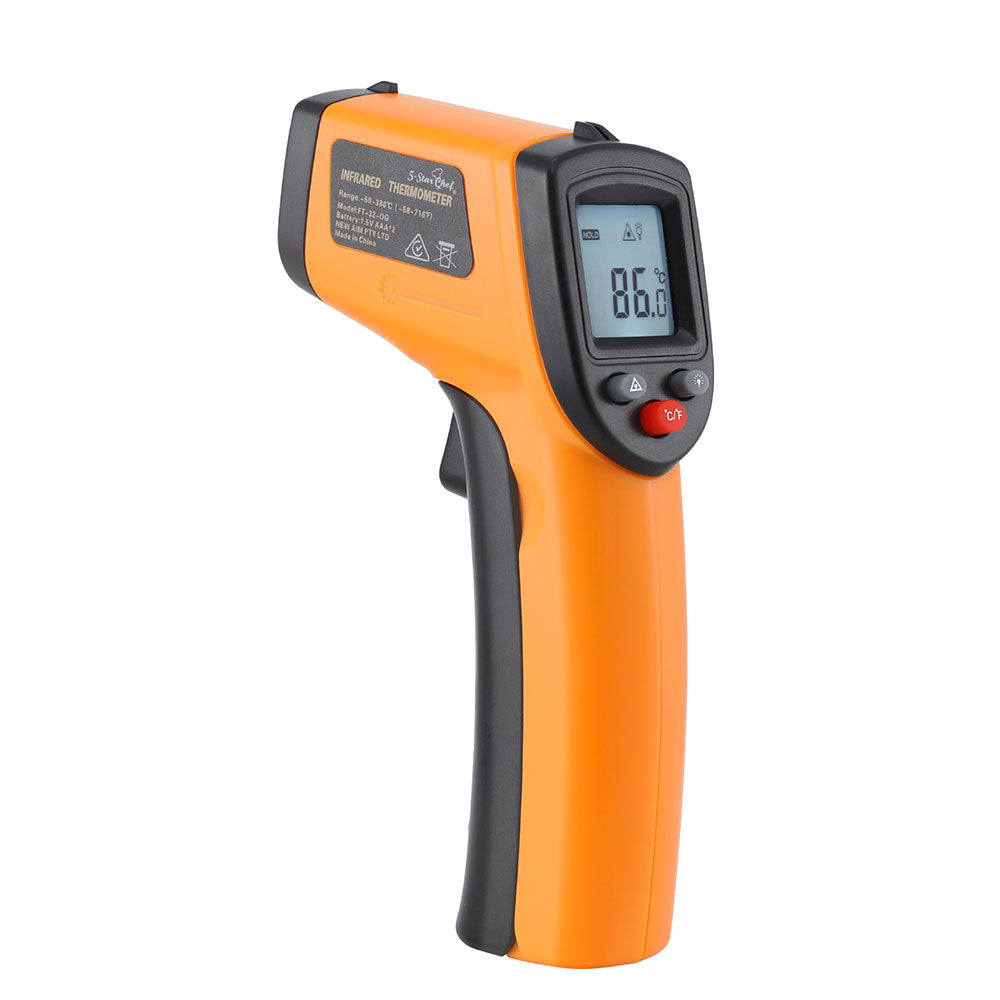 Laser Food Thermometer – BBQ & Pizza