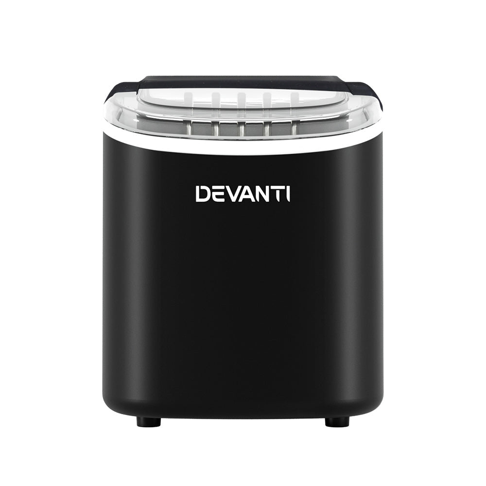 Portable Ice Maker – 12kg, Black