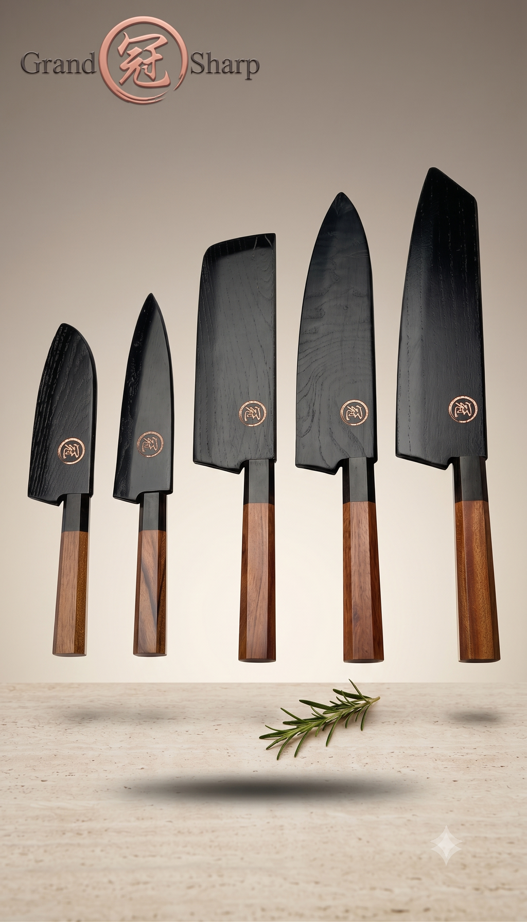 Japanese AUS-10 Kitchen Knife