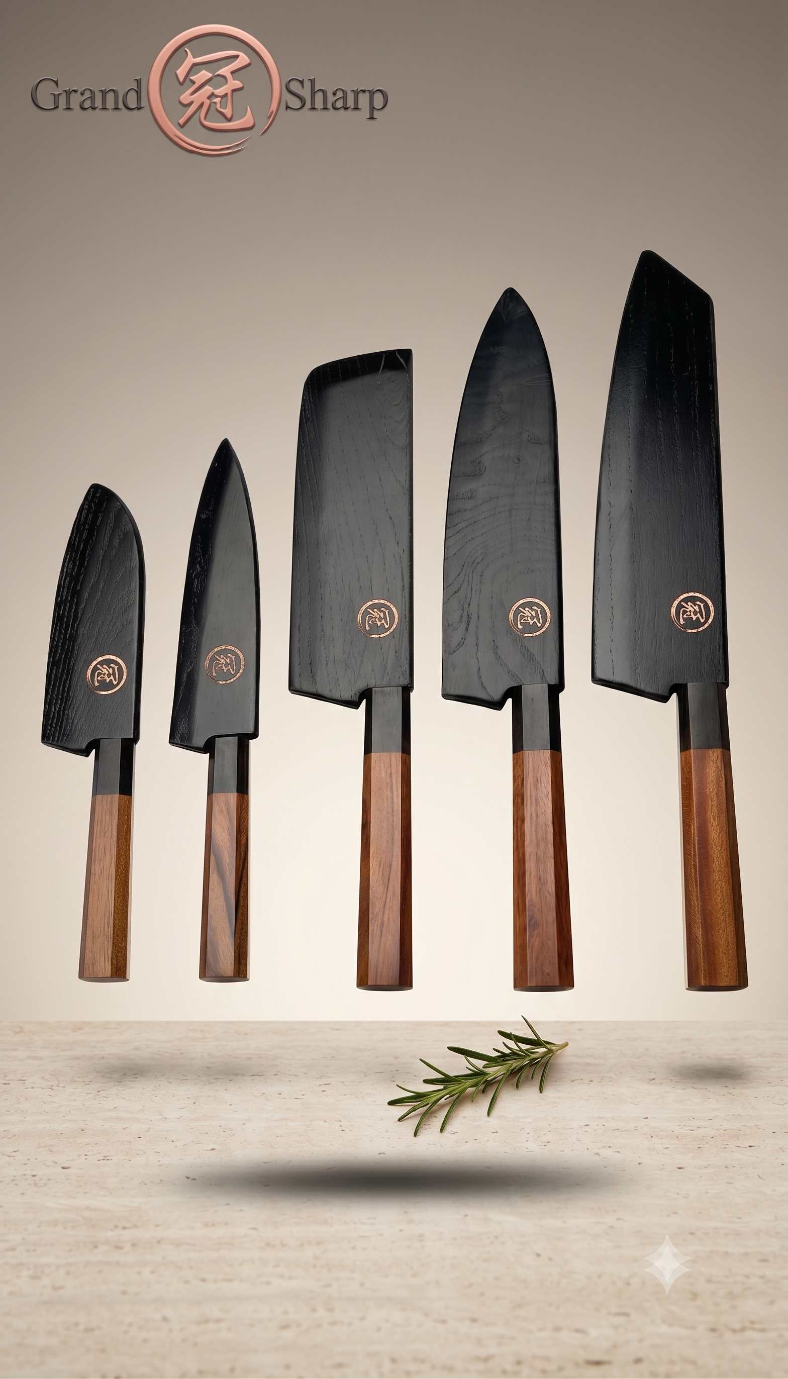 Japanese AUS-10 Kitchen Knife