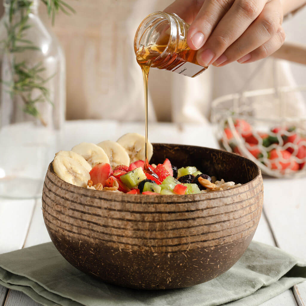 Jungle Culture Coconut Bowls and Spoons Set