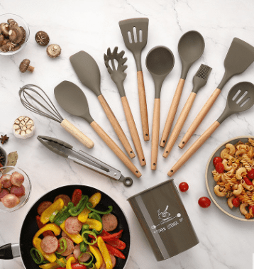 Kitchen Cooking Utensil Set kitchen utensil sets for SueChef kitchenware