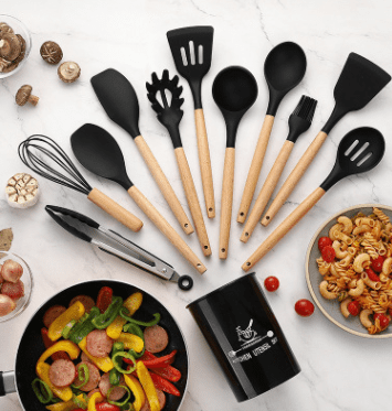 Kitchen Cooking Utensil Set kitchen utensil sets for SueChef kitchenware