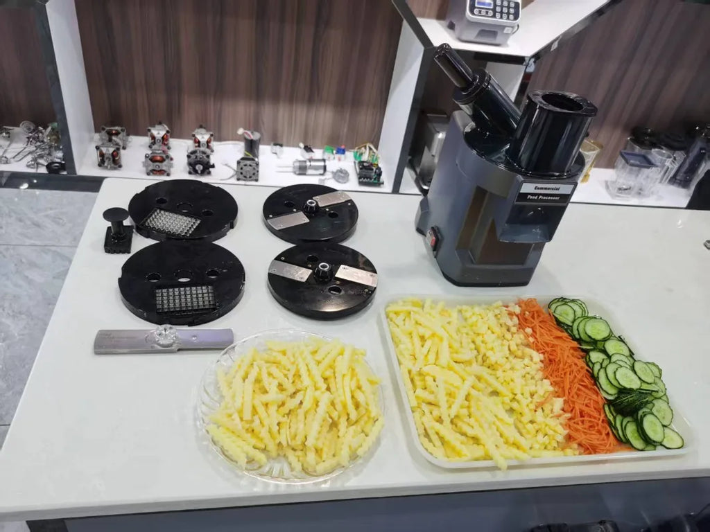 Electric Vegetable Chopper & Slicer Food Processor 220V