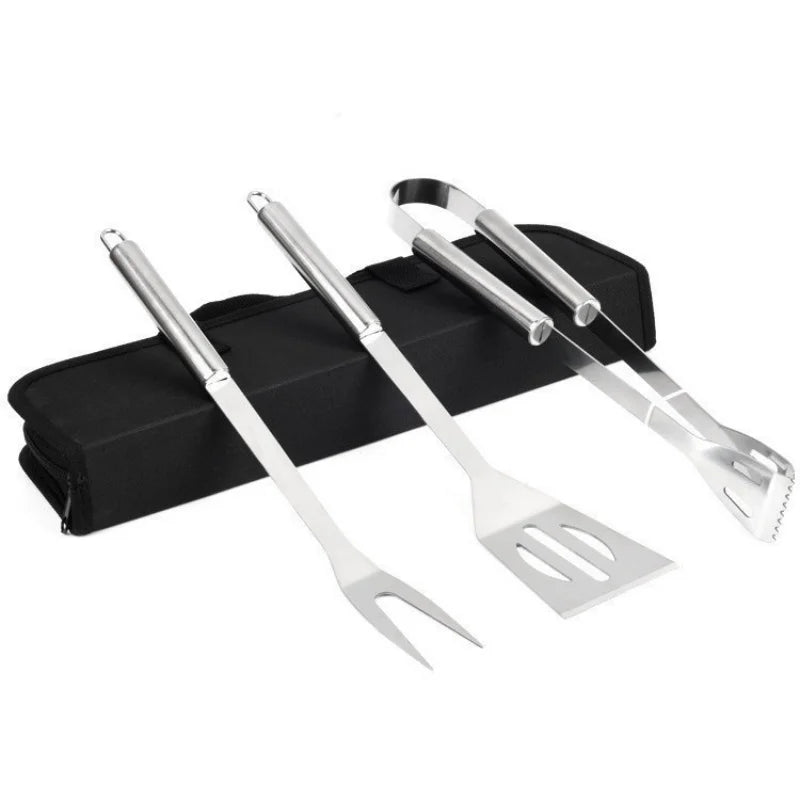 Stainless Steel BBQ Tool Set bbq tools for SueChef kitchenware