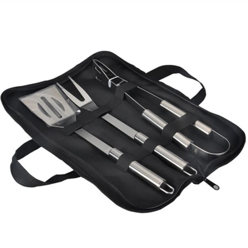 Stainless Steel BBQ Tool Set bbq tools for SueChef kitchenware