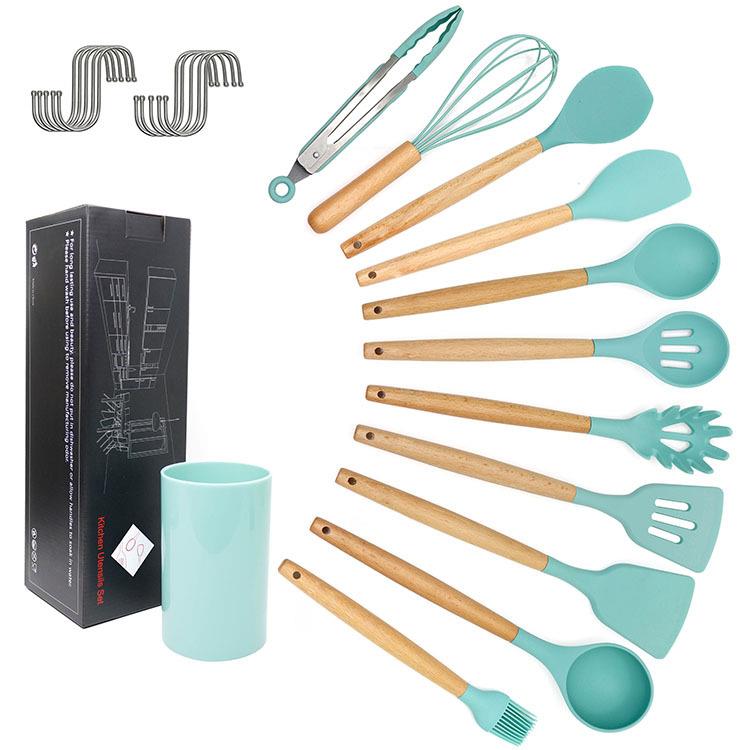 Silicone Cooking Utensil Set kitchen utensil sets for SueChef kitchenware