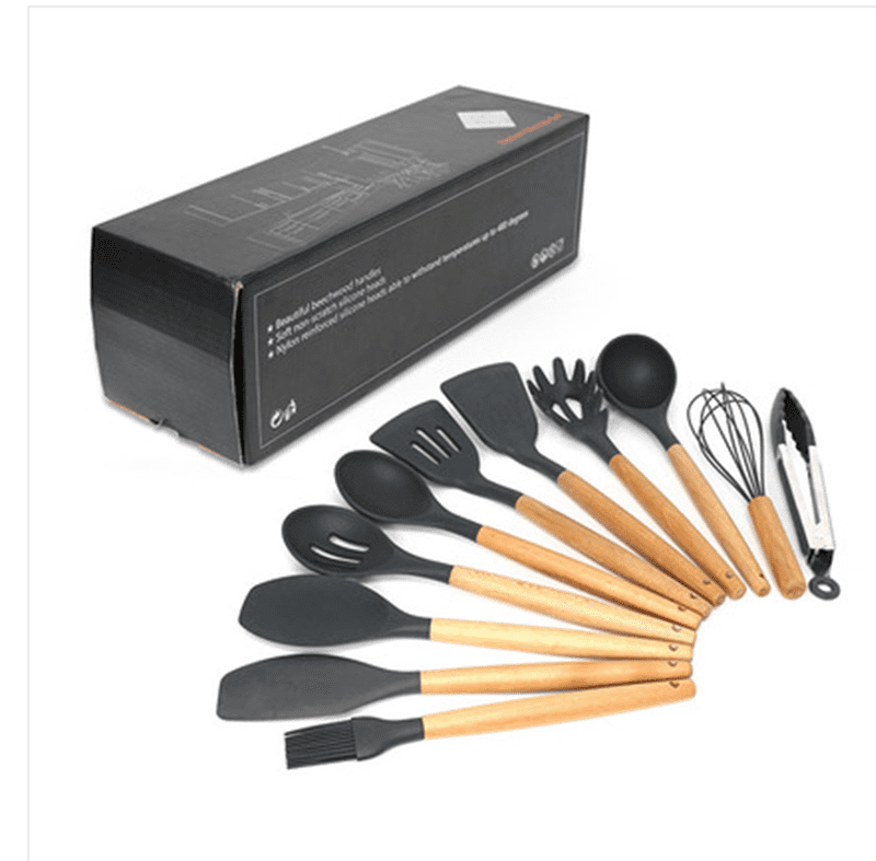 Silicone Cooking Utensil Set kitchen utensil sets for SueChef kitchenware