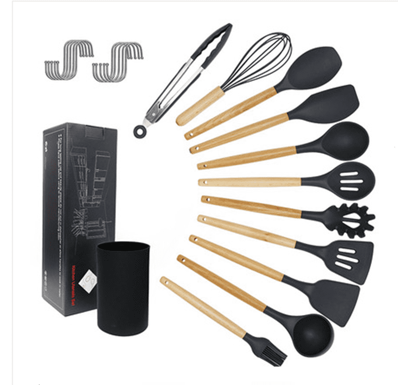 Silicone Cooking Utensil Set kitchen utensil sets for SueChef kitchenware