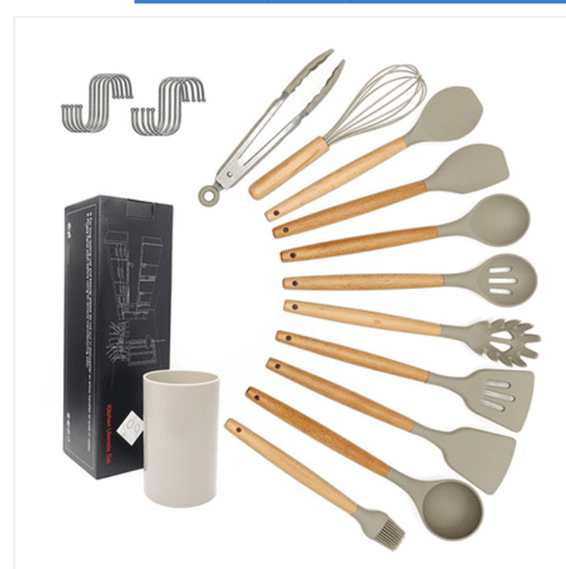Silicone Cooking Utensil Set kitchen utensil sets for SueChef kitchenware