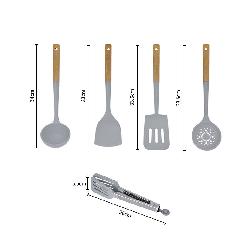 Spatula, Spoon & Colander Utensil Set spatulas for SueChef kitchenware