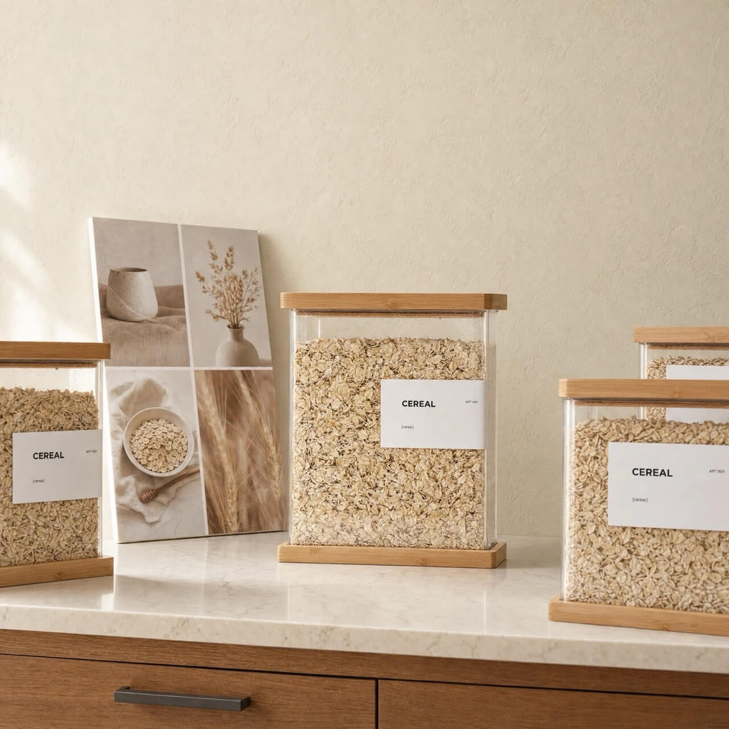 Bamboo Pantry Container – 2.4L