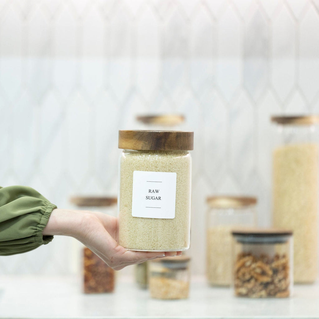 Acacia Signature Pantry Set pantry storage for SueChef kitchenware