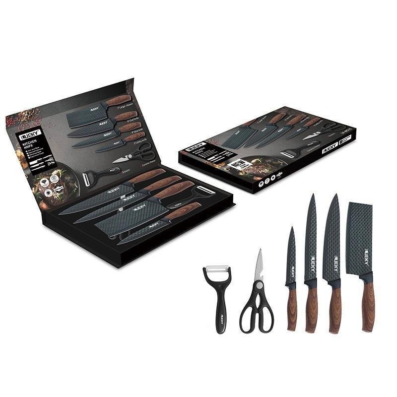 Everich Stainless Steel Knife Set - 6 Piece product image | SueChef