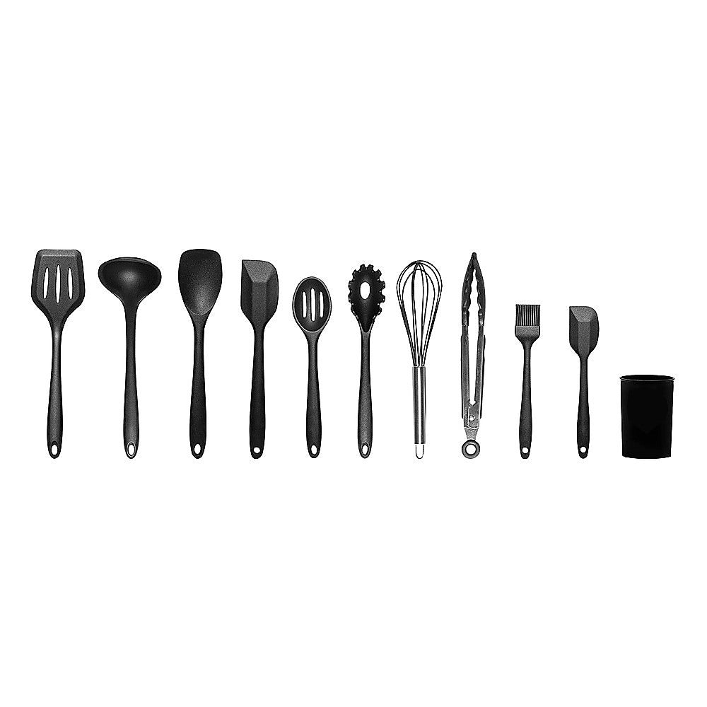 Silicone Kitchen Utensil Set – 11 Piece kitchen utensil sets for SueChef kitchenware