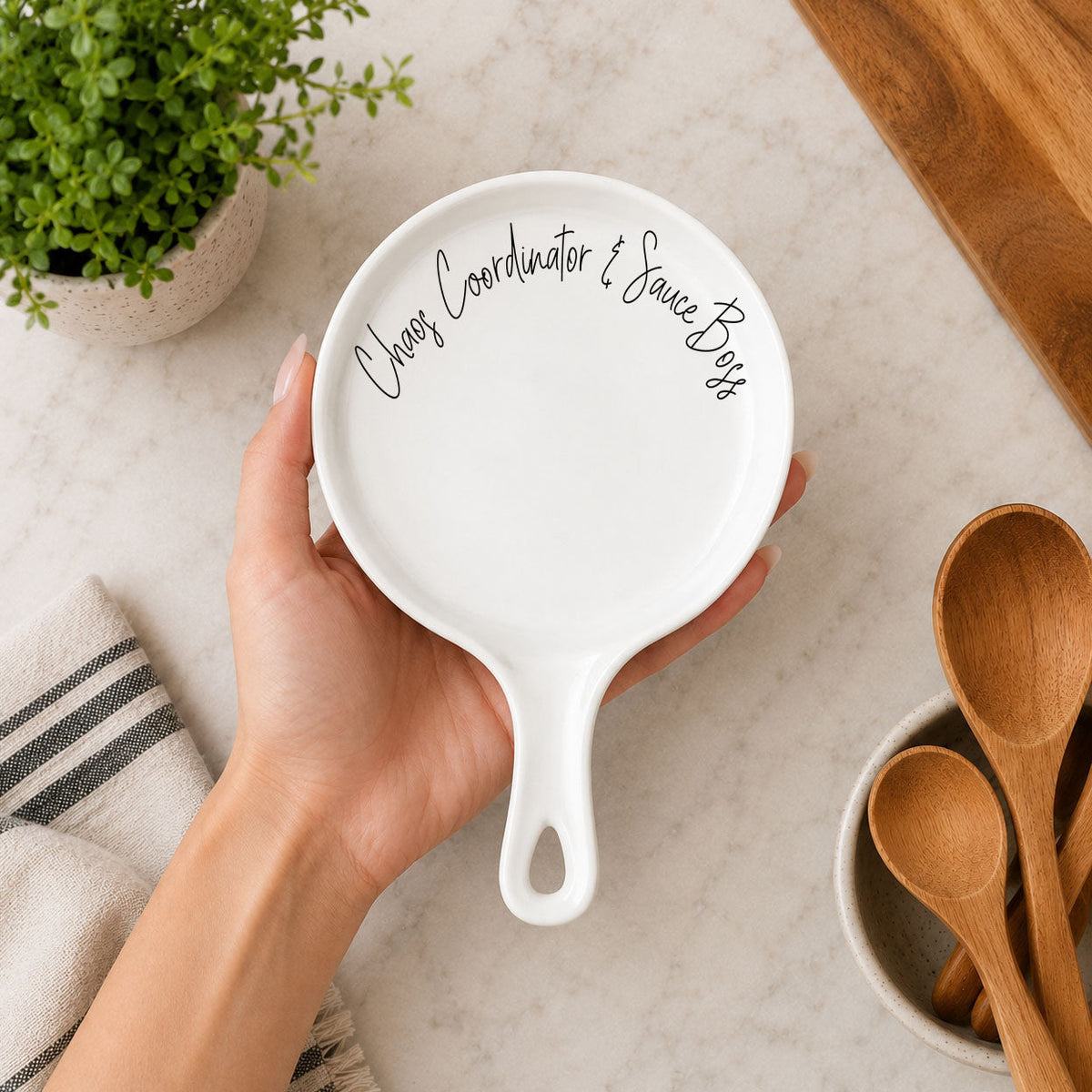 Chaos & Sauce Boss kitchen accessories for SueChef kitchenware