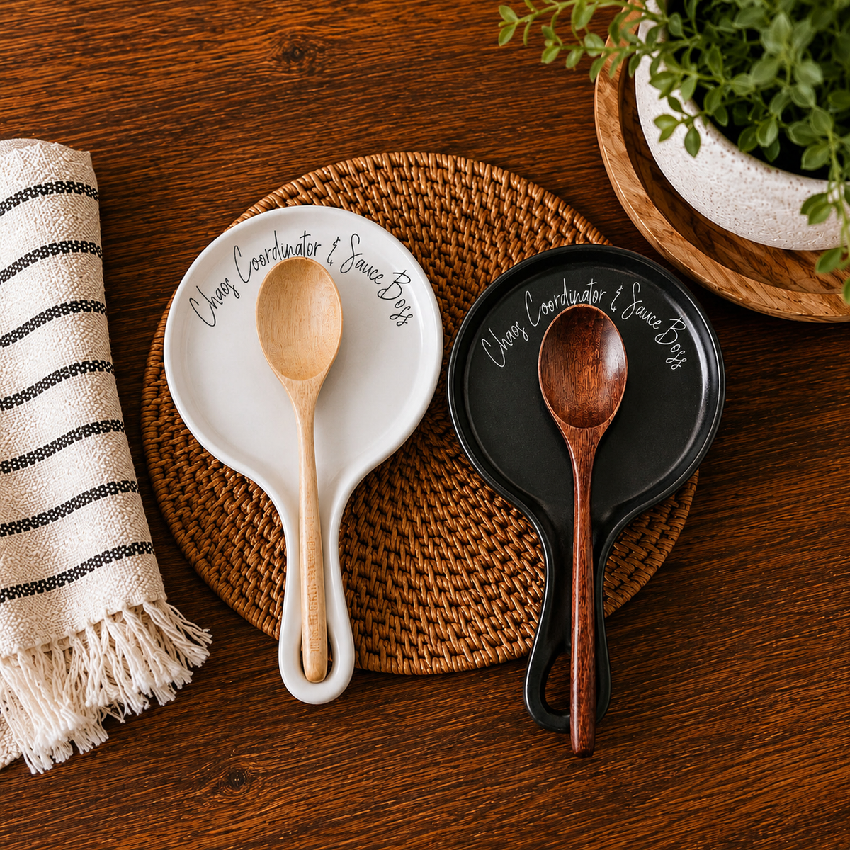 Chaos & Sauce Boss kitchen accessories for SueChef kitchenware