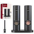Electric Salt & Pepper Grinder Set – 2 Piece salt & pepper grinders for SueChef kitchenware