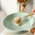 Long Handle Bamboo Dish Brush cleaning brushes for SueChef kitchenware